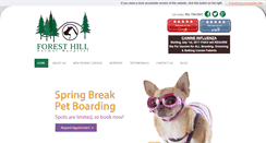 Desktop Screenshot of foresthillah.com