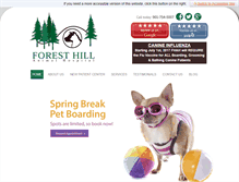 Tablet Screenshot of foresthillah.com